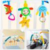 Infant Baby Stroller Arch Toy Play Bar Fun Newborns Sensory Activity Adjustable for Bouncers and Car Safe Seat Bed Hanging Toys