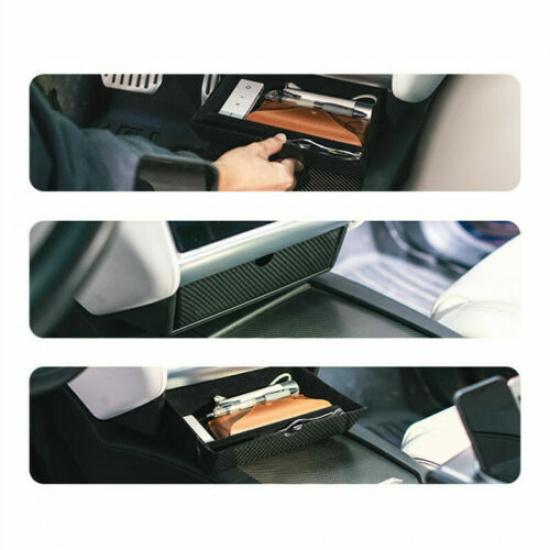 Car Ide Center Console Storage Box Holder Fit for Tesla Model X S 2012 -2018