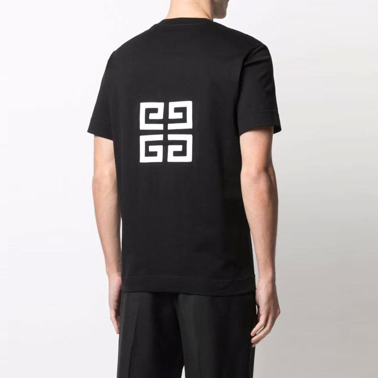 Givenchy 4G Logo T Shirt BM716B3Y6B-001