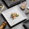 High-End Black Ceramic Square Steak Plate - Lightweight, Luxury, Stylish Dish for Home Use