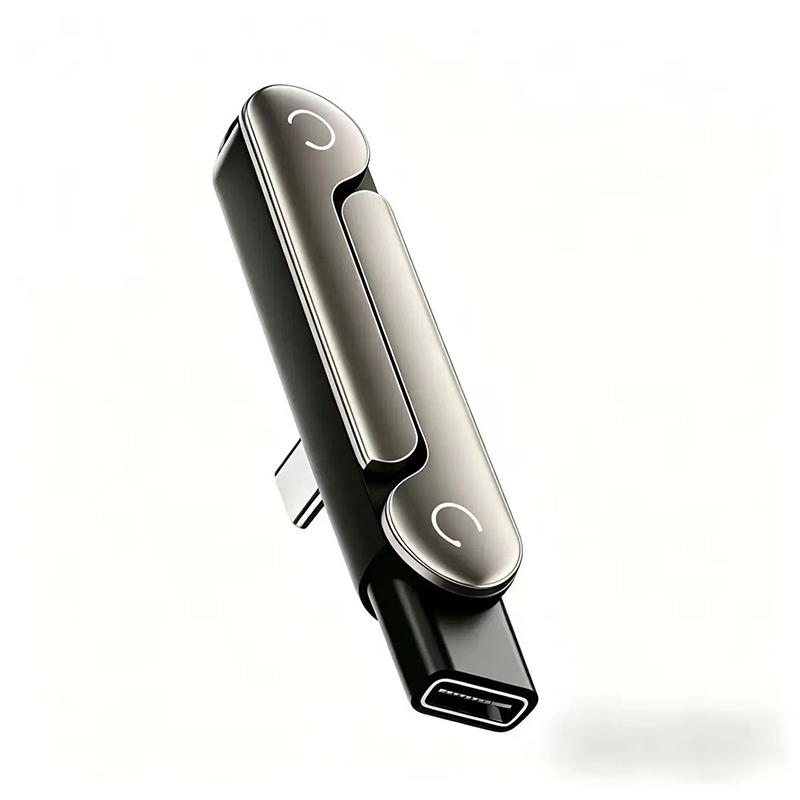 USB Type C Charging Bracket Adapter 240W Fast Charging Anti-tangle Converter Holder for Dorm Study Sessions