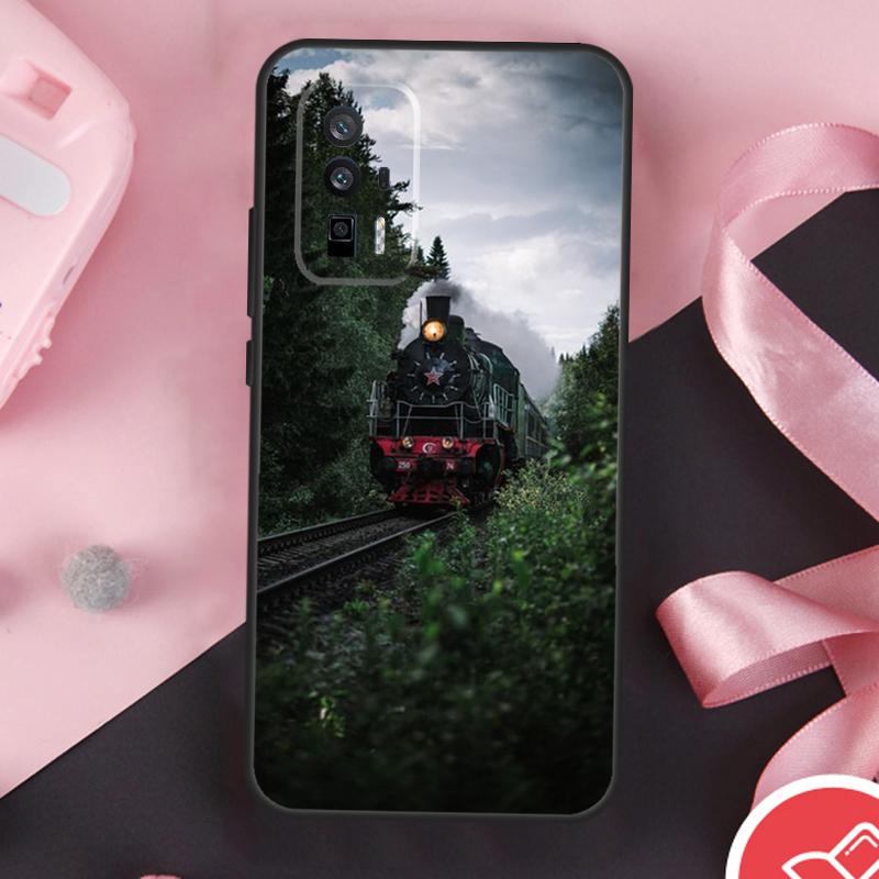 

Train Rail Sunlight Case For Xiaomi 15 Ultra Mi 13 14 11T 12T 13T 14T Pro POCO F7 F5 F6 X3 X5 X6 X7 Pro Cover Xiaomi 14 Ultra