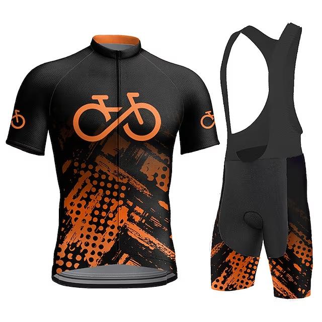 Men's and Women's Short-sleeved Cycling Suits, Road Bikes, Bicycles, Mountain Summer Quick-drying 2026 Summer Breathable Cycling Suits