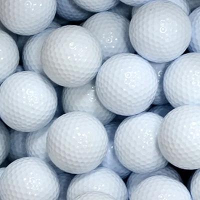 2025 Nových 10ks Venkovní golfový dvouvrstvý bílý míček dvouvrstvý tréninkový míček golfový míček