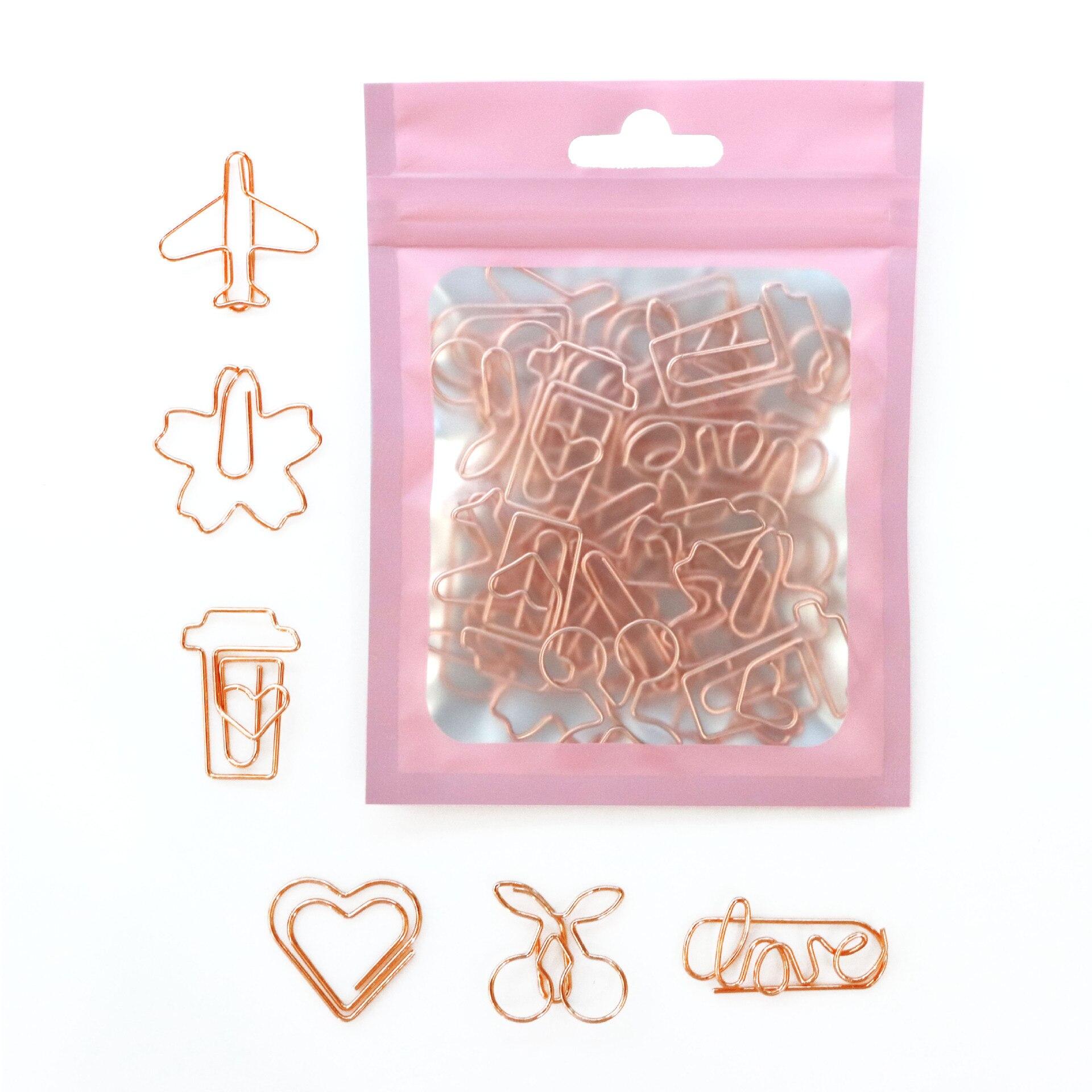 

Облачные скрепки Изысканные металлические скрепки Креативные Милые Свежие Мультяшные Скрепки Закладка Украшение 30pcs