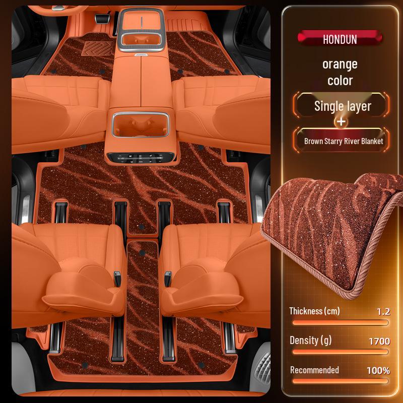 Deep Blue S09 Car Floor Mats TPE2025: Complete Set for Modified Interiors