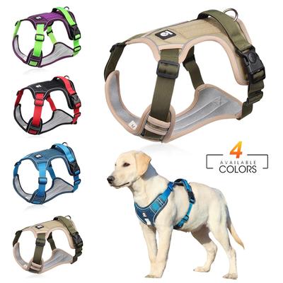 Hondenharnas Vest Franse Bulldog Nylon Hondenharnas Voor Grote Honden Verstelbare Veiligheid Grote Windhond Buiten Wandelharnassen