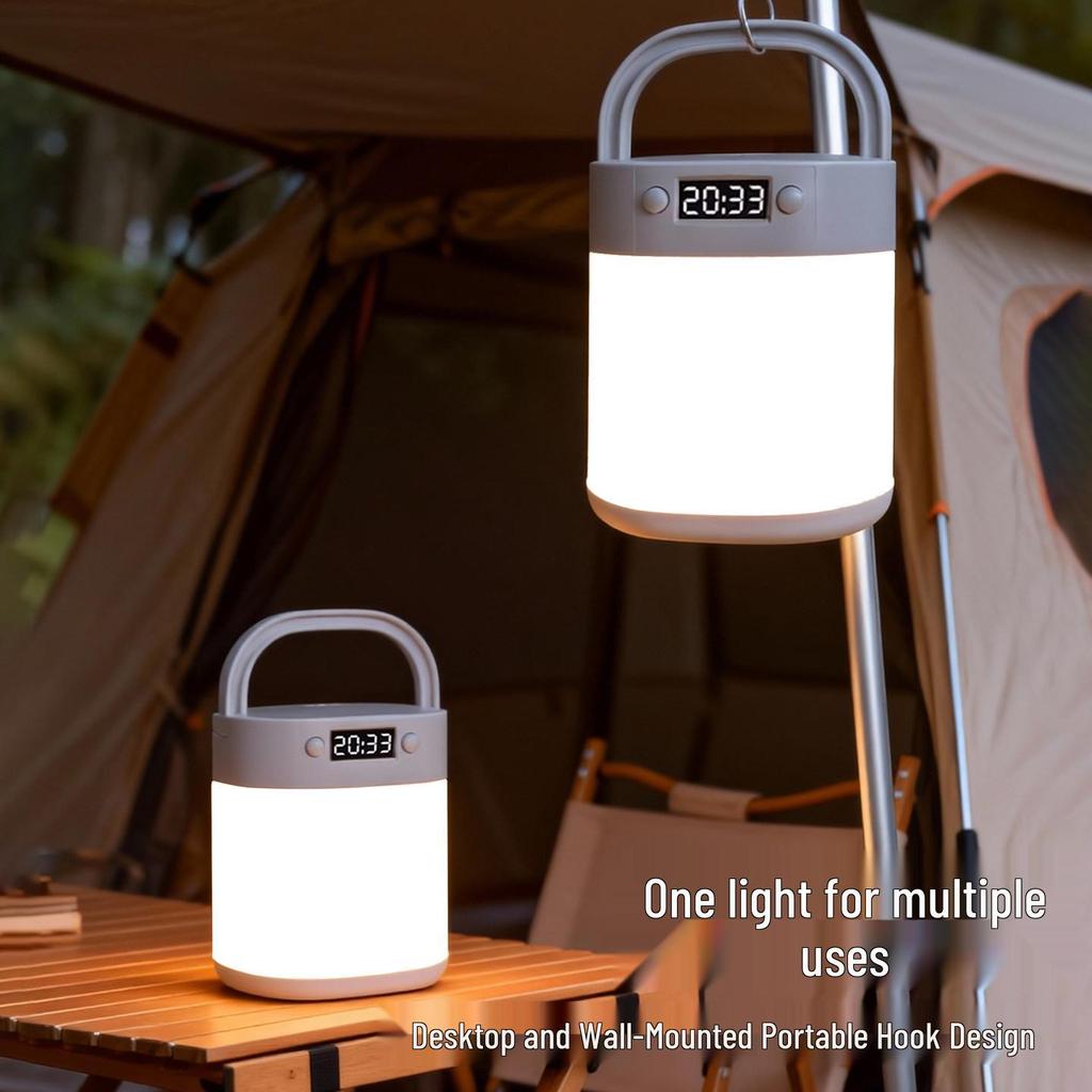 Super Bright Rechargeable Camping Light with Long Battery Life for Emergency and Outdoor Use