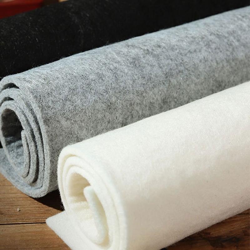 Chinese Calligraphy Drawing Felt Mat, Calligraphy Felt Pad with Grids for Painting Calligraphy Practice Drawing