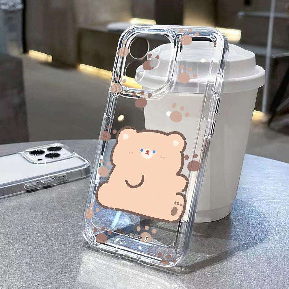 Phone Case for iPhone 11 13 12 14 15 16 XR XS Pro Max 7 8 Plus Samsung A55 A15 Redmi Note 13 12 OPPO A18 A16 Vivo Y17S V27 Honor 9 10 Infinix 40 30