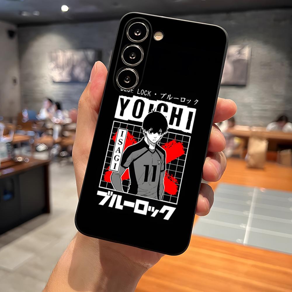 Blue Lock Anime Phone Case For Samsung S23 Ultra S24 S22 S20 Fe S21 Plus Galaxy A54 A34 A24 A53 A13 A16 Back Cover