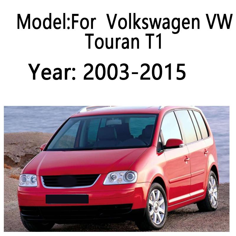 For Volkswagen VW Touran T1 2003-2015 2014 Window Door Visor Vent Awning Sun Rain Wind Guard Cover Deflector Car Accessories