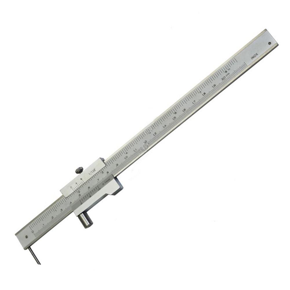 0-200mm Marking Vernier Caliper with Carbide Scriber Marking Gauge Tool