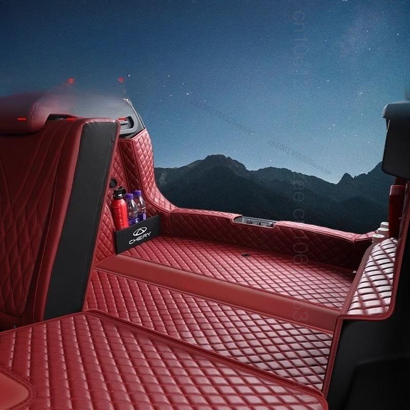 For Chery Tiggo 7 Pro Max Plus 2026-23 Car Boot Mat Rear Trunk Liner Cargo Leather Floor Carpet Tray Protector Accessories Mats
