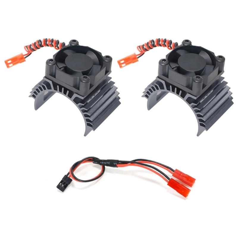 Remote Control Car Cooling Fan High RPM Heat Dissipation Update Accessory Brushless Motor Twin Cooling Fan 36mm