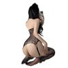 Sexy lingerie sexy open file women's jumpsuit stockings mesh uniform temptation free hollow jacquard temptation passion