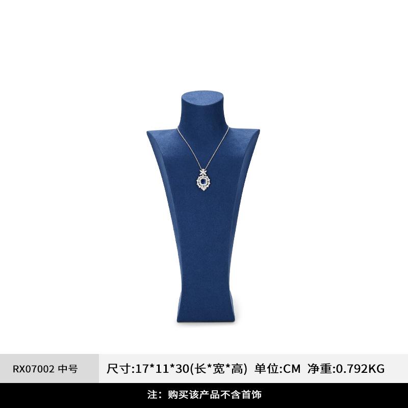 Premium Jewelry Display Stand Luxury Necklace Pendant Bust Counter Showcase Props