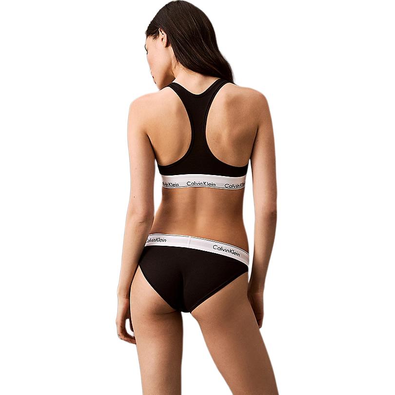Calvin Klein Letter Low Rise Slim Fit Triangle Underwear Women underwear Black 0000F3787E-001