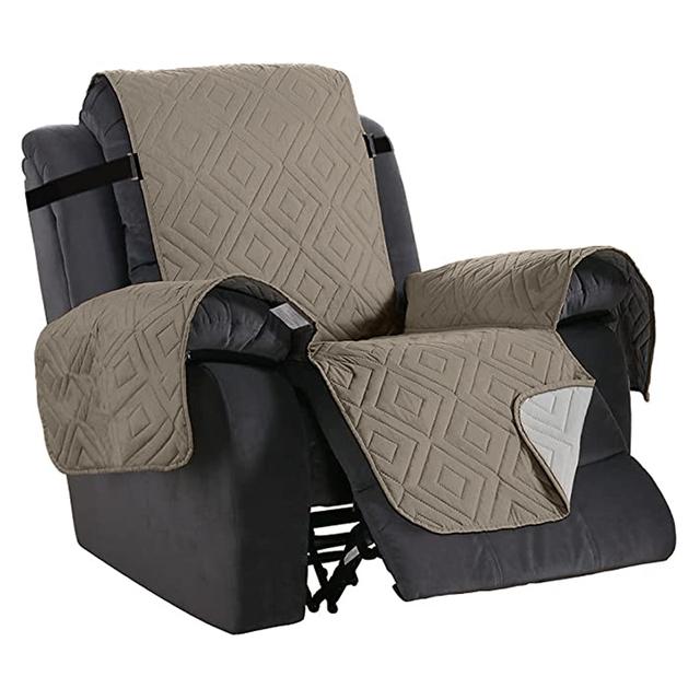 

Водонепроникна накидка на диван-крісло Подушка для дивана для домашніх тварин Чохол для дитячого крісла Подушка для дивана Кишеньковий килимок для крісла для вітальні L 91x82cm хакі