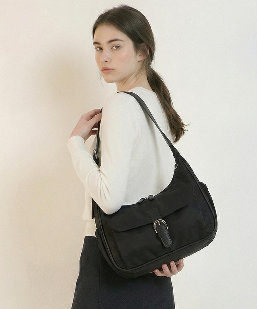 Leneoro Senlua Belt Shoulder Bag (3 Colors)
