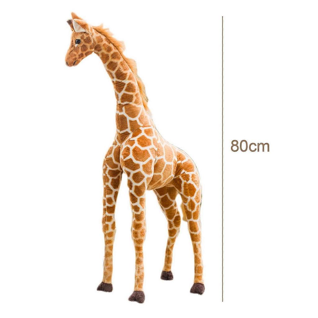 Pelúcia de Girafa Desenho Animado Girafa de Pelúcia para Crianças Adolescentes Adultos