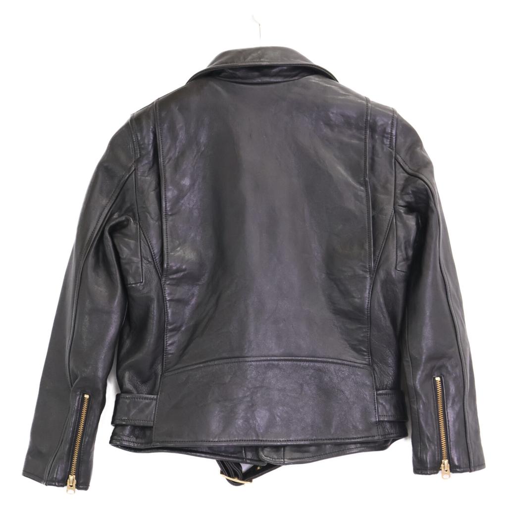 beautifulpeople 1775402412 Black Lamb Leather Riders Jacket 140 blackUsed