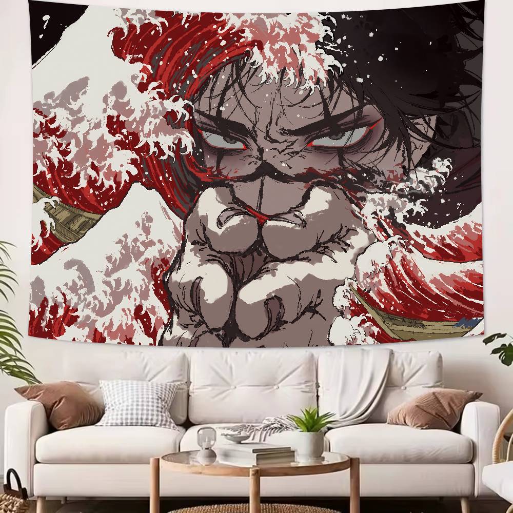 Cool Hot JJujutsuS KKaisen Tapestry Decoration Bedroom Dormitory Background Cloth Holiday Home Party Living Room Club Tapestry