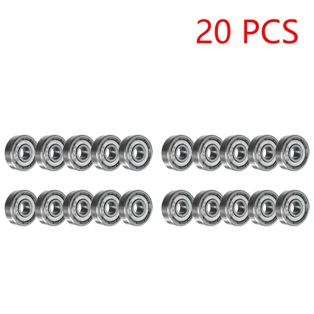 40-10pcs Miniature Ball Bearing 607zz 625ZZ Small Ball Bearing Deep Groove Mini Ball Bearing Carbon Steel for Skateboard Scooter