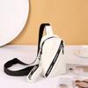 Fashion Chest Bag Single Shoulder Crossbody Bag Sports Bag with Pendant Coin Purse Letter Bag Simple Bag Mother Bag