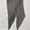 Used [Rare] SAINT LAURENT Hedi Era Leopard Silk Scarf Stole