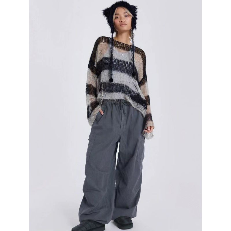 

Jaded Gray Sexy Jogger Pants Casual Working Pants Dark gray L