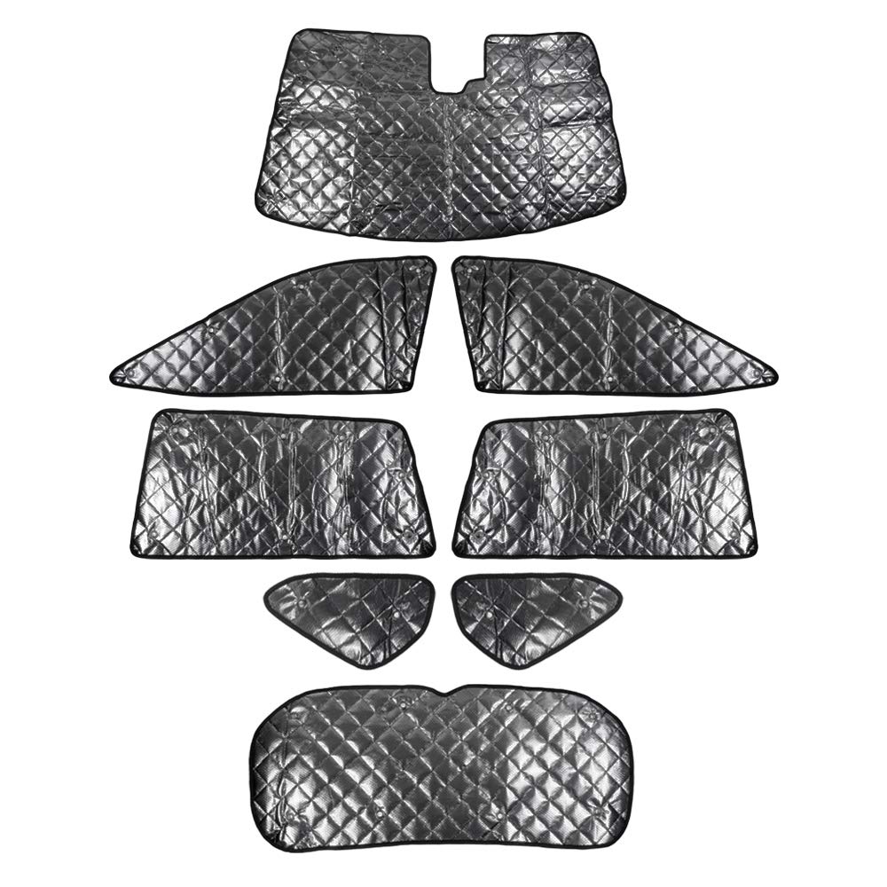 Cartist Toyota RAV4 50. série Sluneční clona Kompletní sada, Víceúčelová sluneční clona, Zatemňovací clona, Závěs,