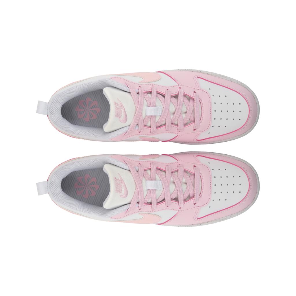 Nike Court Borough Low Recraft GS Różowy Piankowy Biały Dziecięce Sneakersy DV5456-105