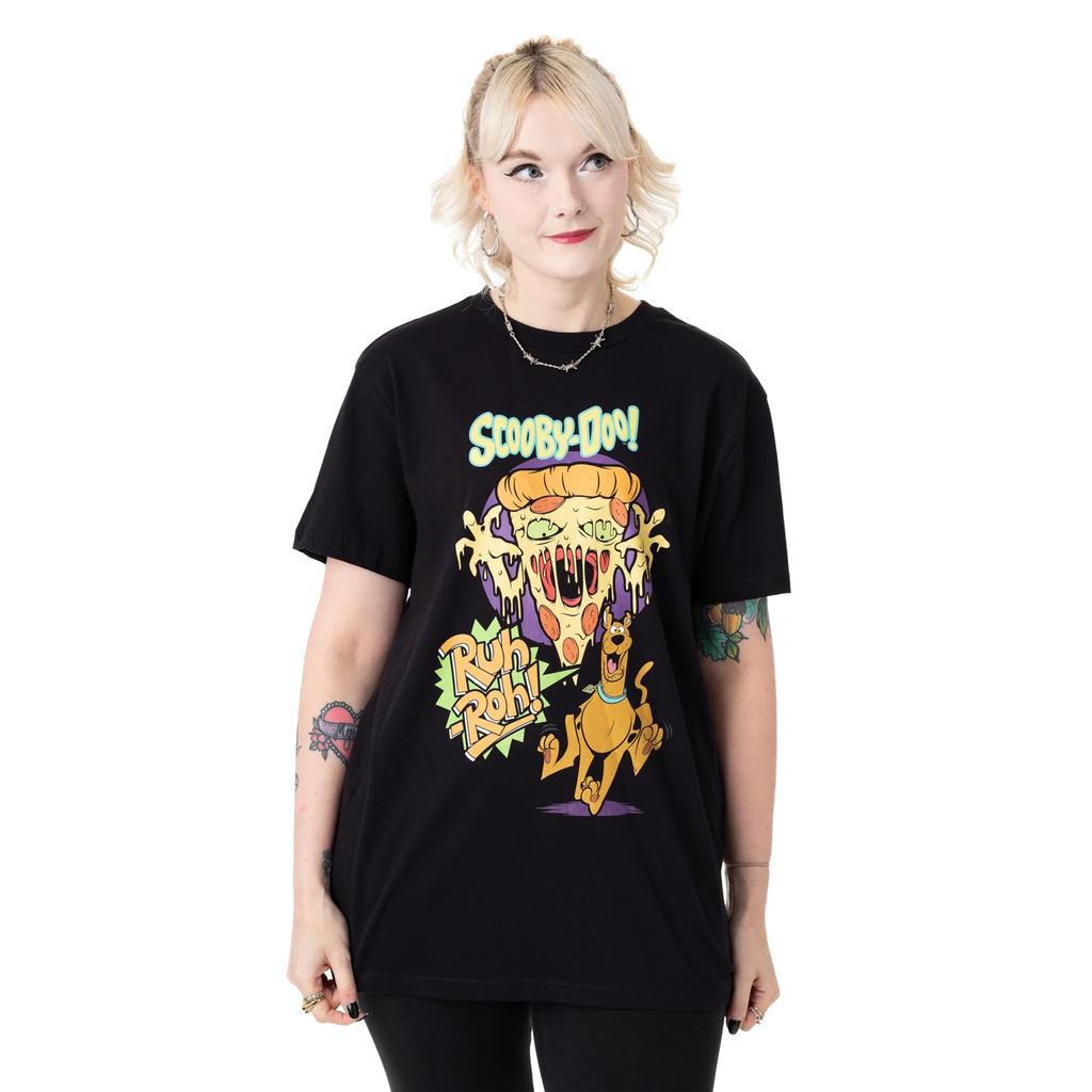 Scooby Doo Unisex Adult Ruh Roh Short-Sleeved T-Shirt