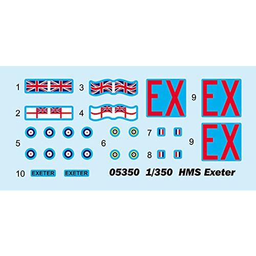 Trumpeter 1/350 Royal Navy Heavy Cruiser HMS Exeter Plastic Model 05350