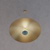 1950s Mid Century Matt Green Ivory Color Brass Modern Style Sputnik Chandelier/ Kalmar Stilnovo Style/ Modern Brass Chandelier Italian Light