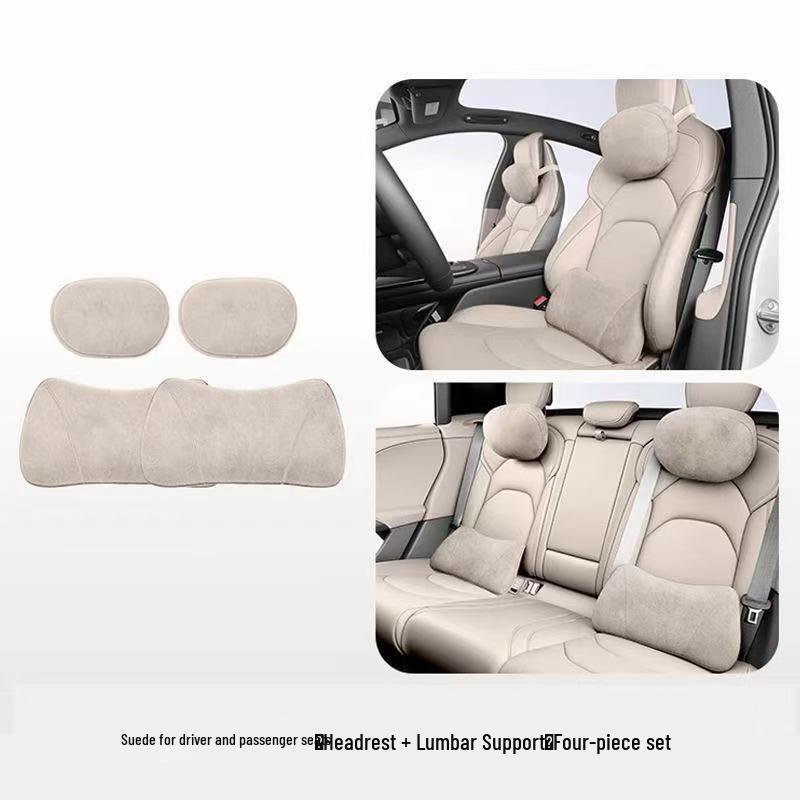 Xiaomi SU7 Headrest & Lumbar Support Pillow for Car Seats