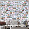 Boho Tapestry Wall Hanging Plant Wall Art Botanical Decor Aesthetic Room Decor Nature Tapestry Bedroom Wall Decor Dorm Room Deco