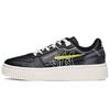 New Cushioning Anti Slip And Wear Resistant Low Top Skateboard Shoes Women's Black 122028064-2