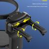 Universal Car Drink Holder Foldable Ashtray Combination ABS Construction Secure Mounting System Fit Most Cars And Trucks