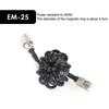 Em-25 Em-43 1.8-30Mhz Shortwave Choke Coil Magnetic Ring For Hf Shortwave Radio Signal Receiving Accessories