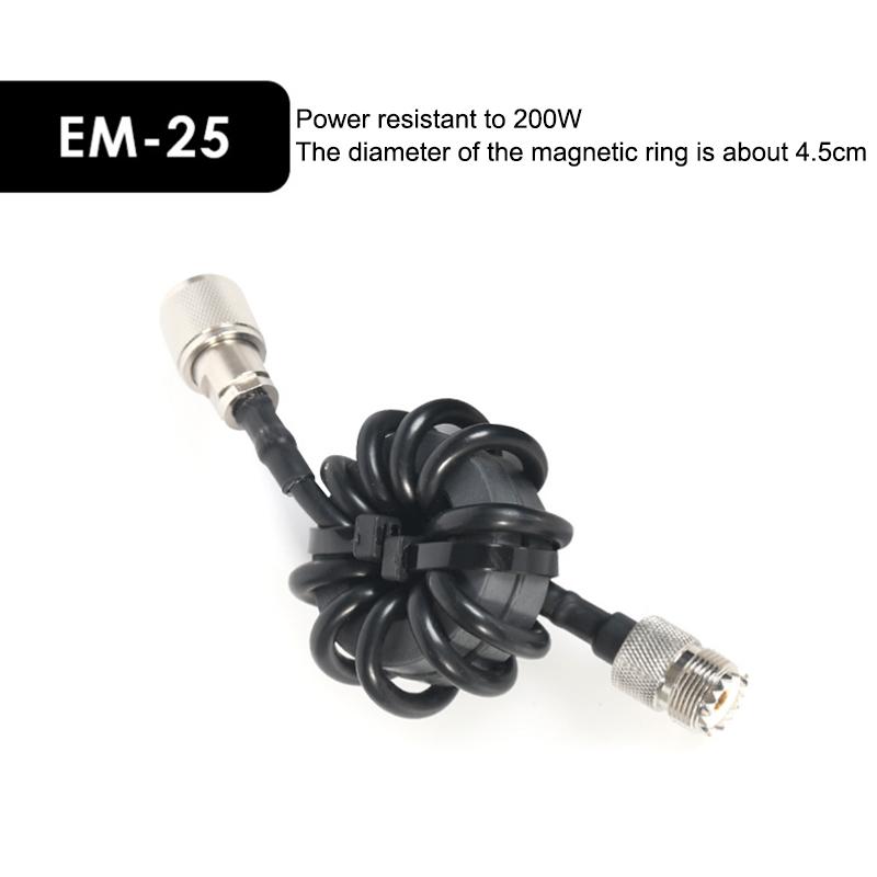 Em-25 Em-43 1.8-30Mhz Shortwave Choke Coil Magnetic Ring For Hf Shortwave Radio Signal Receiving Accessories