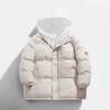 Winter New Bread Clothes Cotton-padded Clothes Men's Short Thickened Cotton-padded Jackets Loose Trend Cotton-padded Clothes Hooded Fake Two Pieces