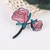 11Pcs Embroidery Rose Flower Sew Iron On Home Patch Badge Bag Hat Dress Applique Rose Patch