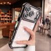 Compatible Rhinestone Airbag Case for iPhone 17 Pro Max - Drop-Proof, Transparent, Diamond-Enhanced Cover