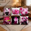 SSubspace HD Print Square Pillow Cover Polyester Lightweight Customizable for Home Office Sofa Decor