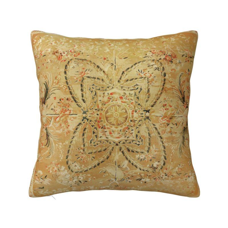 Custom Aubusson Tapestry 18th Birth Of The Virgin Mary Luxury Pillow Cover Bedroom Decoration Vintage French Floral Car Cushion