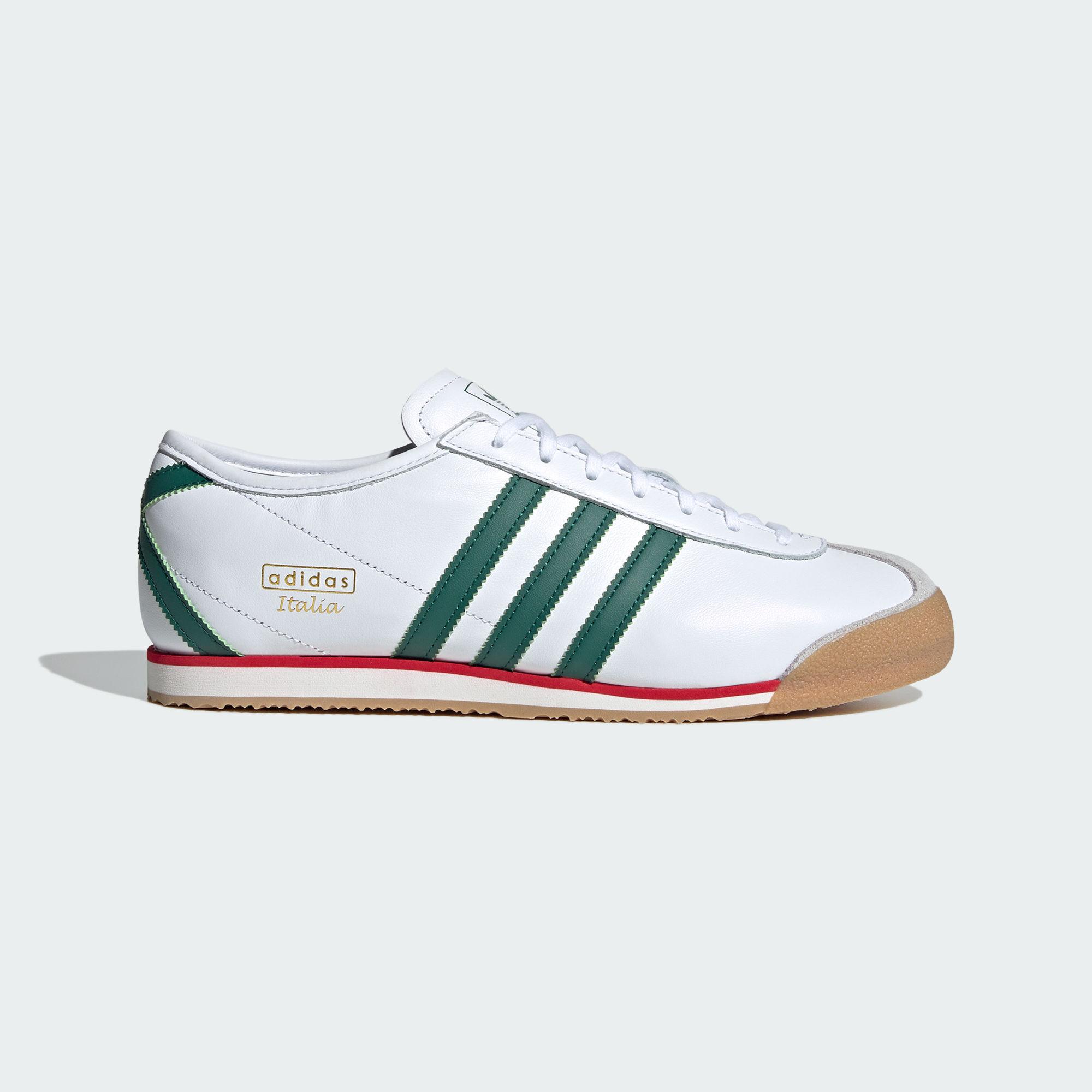 adidas Италия 70-х Белый Коллегиальный Зеленый Резина 38.5