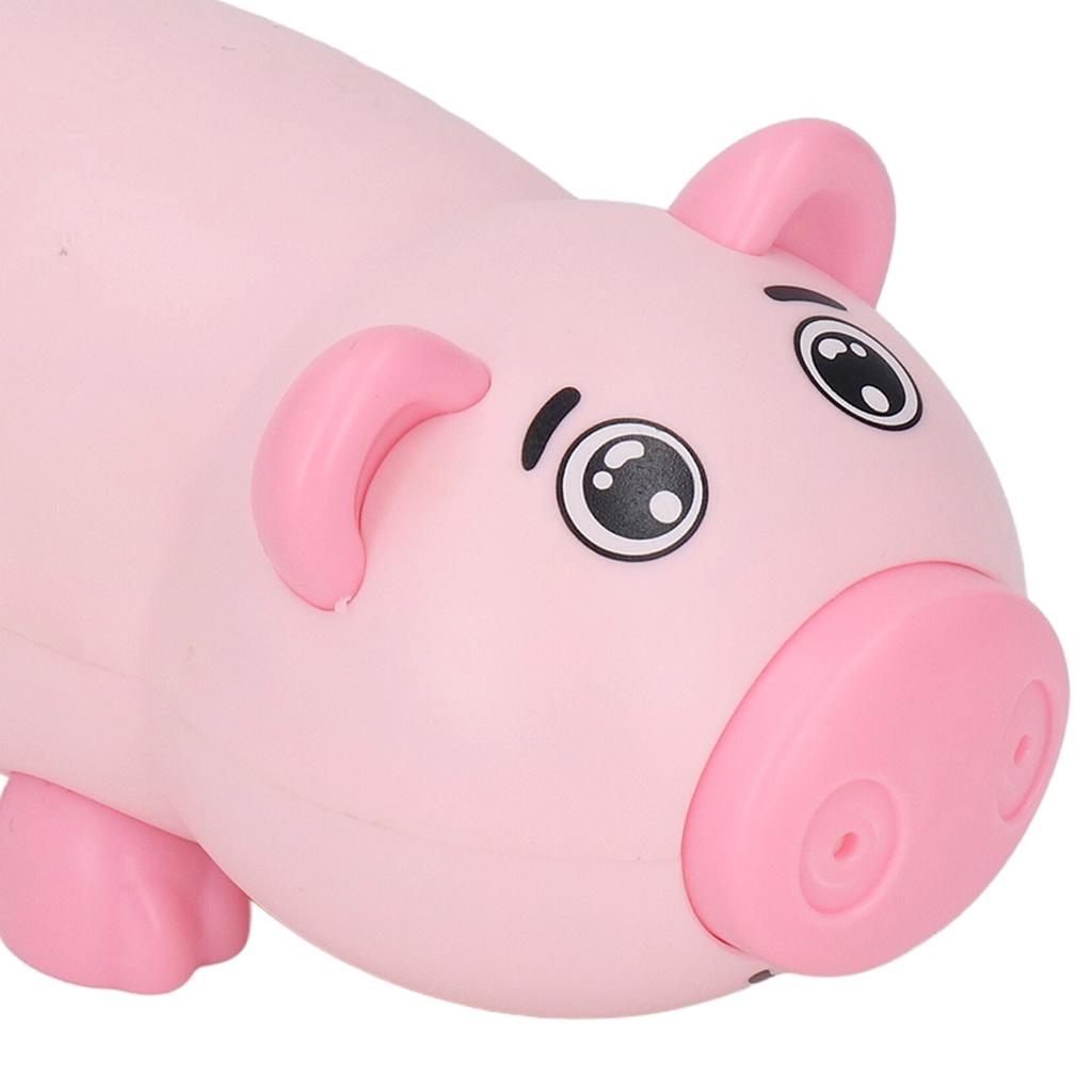 Children Water Fighting Toys Interactive Fun Cute Animal Pulling Type Summer Water Shooting Toys for Boys Girls Pink Piggy
