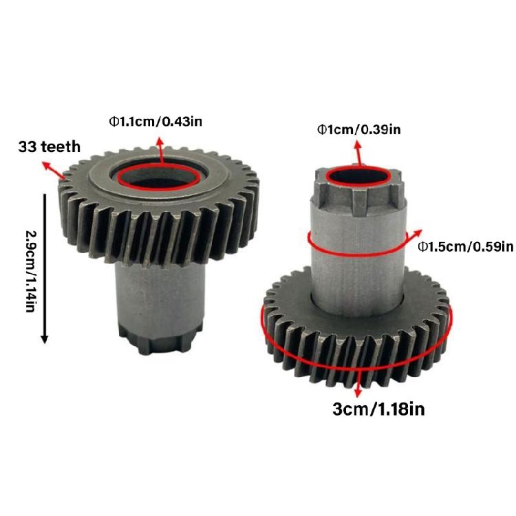 Impact Resistant 7 Tooth Gear for Enhances Hammer Drill Functionality Rotary Hammer Power Tool Spare Parts Accessories